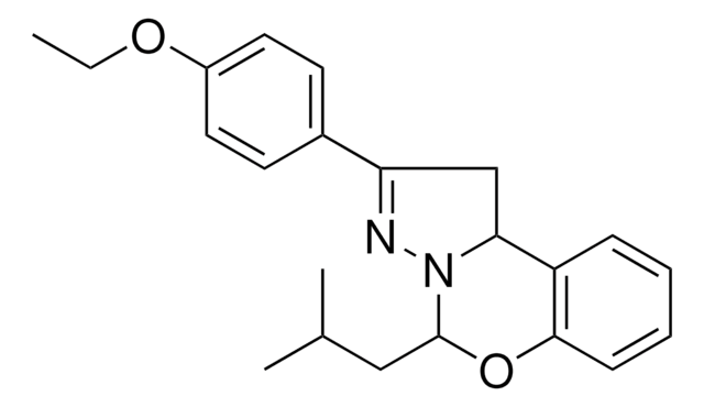 2-(4-ETHOXYPHENYL)-5-ISOBUTYL-1,10B-DIHYDROPYRAZOLO(1,5-C)(1,3)BENZOXAZINE AldrichCPR