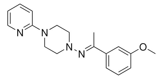 N-(1-(3-METHOXYPHENYL)ETHYLIDENE)-4-(2-PYRIDINYL)-1-PIPERAZINAMINE AldrichCPR