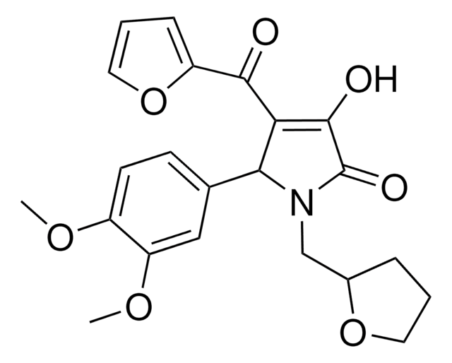 5-(3,4-DIMETHOXYPHENYL)-4-(2-FUROYL)-3-HYDROXY-1-(TETRAHYDRO-2-FURANYLMETHYL)-1,5-DIHYDRO-2H-PYRROL-2-ONE AldrichCPR