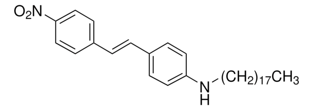 4-Nitro-4&#8242;-(octadecylamino)stilbene suitable for fluorescence, &#8805;98.0% (TLC)