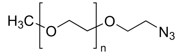 Poly(ethylene glycol) methyl ether azide average Mn 400