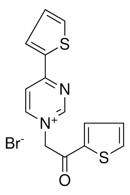 1-(2-OXO-2-THIOPHEN-2-YL-ETHYL)-4-THIOPHEN-2-YL-PYRIMIDIN-1-IUM, BROMIDE AldrichCPR