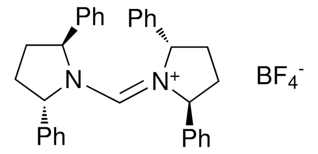 (2S,5S)-1-(((2S,5S)-2,5-Dimethylpyrrolidin-1-yl)methylene)-2,5-dimethylpyrrolidinium tetrafluoroborate 97%