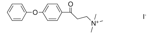 (3-OXO-3-(4-PHENOXYPHENYL)PROPYL)TRIMETHYLAMMONIUM IODIDE AldrichCPR