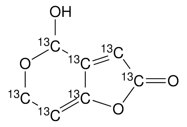 Patulin-13C7 solution ~25&#160;&#956;g/mL in acetonitrile, analytical standard