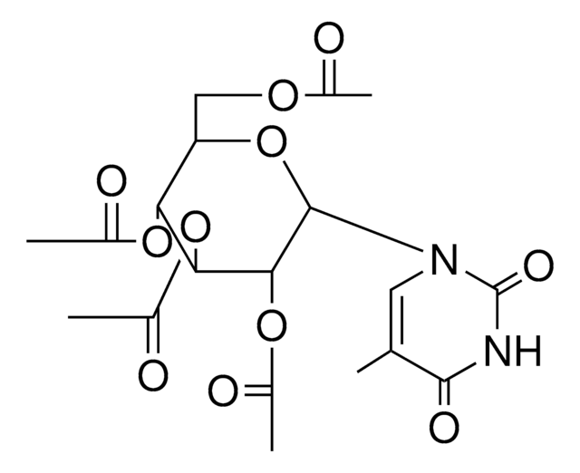 (2R,3R,4S,5R,6S)-2-(acetoxymethyl)-6-(5-methyl-2,4-dioxo-3,4-dihydropyrimidin-1(2H)-yl)tetrahydro-2H-pyran-3,4,5-triyl triacetate AldrichCPR