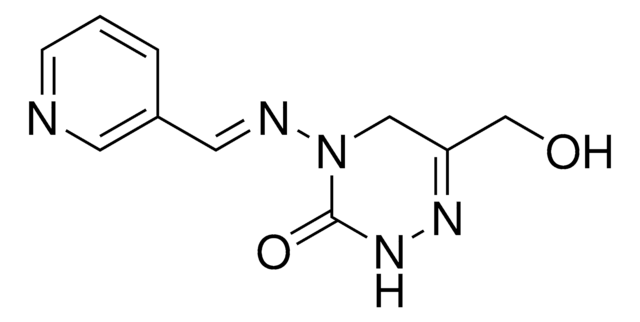 6-羟甲基-4-(吡啶-3-基亚甲基氨基)-4,5-二氢-1,2,4-三嗪-3(2H)酮 certified reference material, TraceCERT&#174;, Manufactured by: Sigma-Aldrich Production GmbH, Switzerland