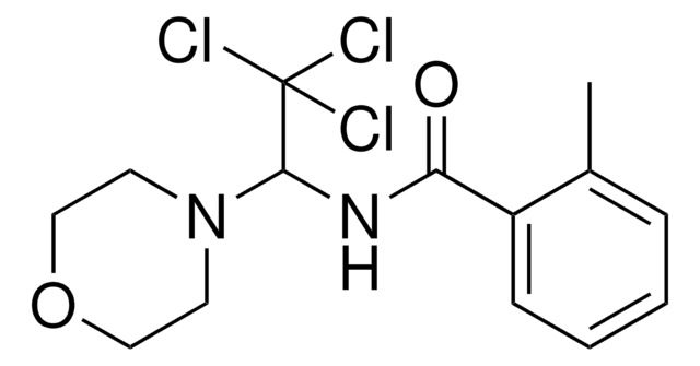 2-METHYL-N-(2,2,2-TRICHLORO-1-(4-MORPHOLINYL)ETHYL)BENZAMIDE AldrichCPR