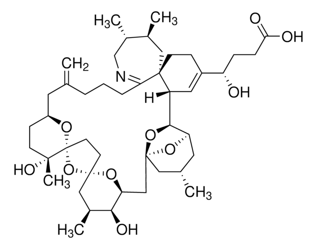 Pinnatoxin E solution 20&#160;&#956;g/g (in 0.1% acetic acid in 50% acetonitrile; nominal concentration), certified reference material, TraceCERT&#174;, Manufactured by: Sigma-Aldrich Production GmbH, Switzerland