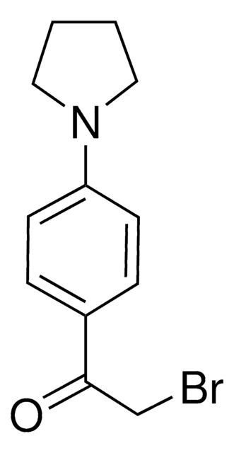 2-Bromo-1-[4-(1-pyrrolidinyl)phenyl]ethanone AldrichCPR