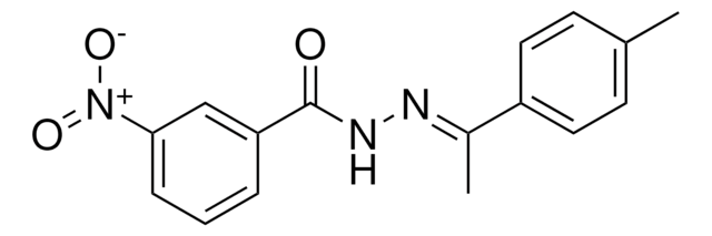 N'-(1-(4-METHYLPHENYL)ETHYLIDENE)-3-NITROBENZOHYDRAZIDE AldrichCPR