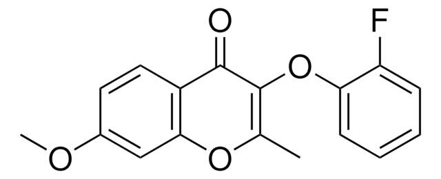 3-(4-FLUOROPHENYL)-7-METHOXY-2-METHYL-4H-CHROMEN-4-ONE AldrichCPR ...