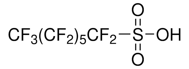 Perfluoro-1-heptanesulfonic acid certified reference material, TraceCERT&#174;, Manufactured by: Sigma-Aldrich Production GmbH, Switzerland