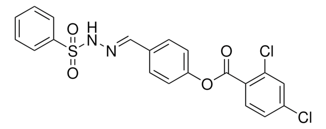 4-(2-(PHENYLSULFONYL)CARBOHYDRAZONOYL)PHENYL 2,4-DICHLOROBENZOATE AldrichCPR