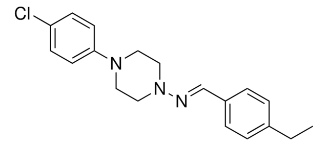 (4-(4-CHLORO-PHENYL)-PIPERAZIN-1-YL)-(4-ETHYL-BENZYLIDENE)-AMINE AldrichCPR