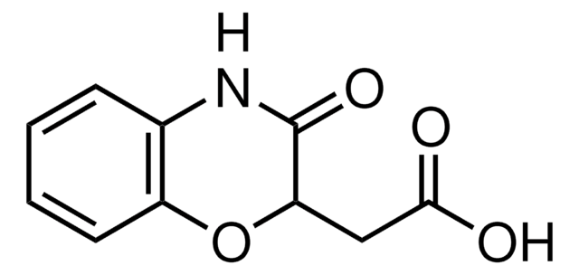 3,4-Dihydro-3-oxo-2H-(1,4)-benzoxazin-2-yl-acetic acid 97%