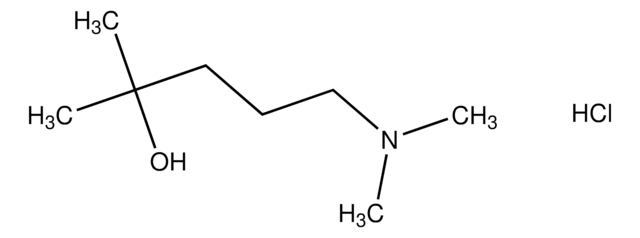 5-(dimethylamino)-2-methyl-2-pentanol hydrochloride AldrichCPR