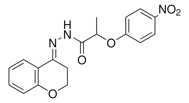 N'-[2,3-DIHYDRO-4H-CHROMEN-4-YLIDENE]-2-(4-NITROPHENOXY)PROPANOHYDRAZIDE AldrichCPR