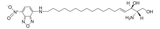 NBD-Sphingosin omega(7-nitro-2-1,3-benzoxadiazol-4-yl)(2S,3R,4E)-2-aminooctadec-4-ene-1,3-diol, powder