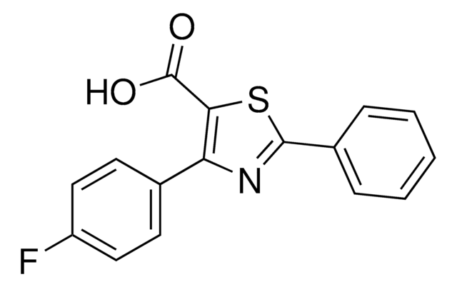 4-(4-Fuorophenyl)-2-phenylthiazole-5-carboxylic acid AldrichCPR