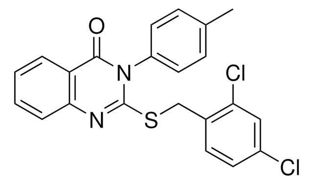 2-((2,4-DICHLOROBENZYL)THIO)-3-(4-METHYLPHENYL)-4(3H)-QUINAZOLINONE AldrichCPR