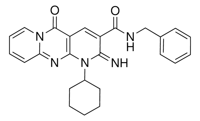 N-BENZYL-1-CYCLOHEXYL-2-IMINO-5-OXO-1,5-DIHYDRO-2H-DIPYRIDO[1,2-A:2,3-D]PYRIMIDINE-3-CARBOXAMIDE AldrichCPR