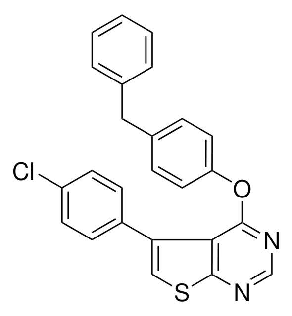 4-(4-BENZYLPHENOXY)-5-(4-CHLOROPHENYL)THIENO(2,3-D)PYRIMIDINE AldrichCPR