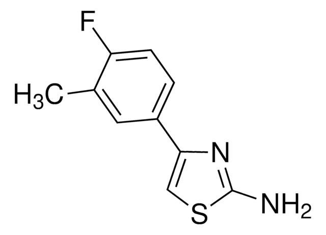 4-(4-Fluoro-3-methylphenyl)-1,3-thiazol-2-ylamine AldrichCPR