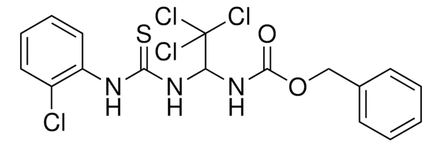 BENZYL 2,2,2-TRICHLORO-1-(((2-CHLOROANILINO)CARBOTHIOYL)AMINO)ETHYLCARBAMATE AldrichCPR