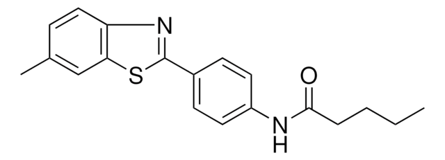 N-(4-(6-METHYL-1,3-BENZOTHIAZOL-2-YL)PHENYL)PENTANAMIDE AldrichCPR