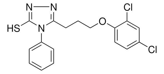 5-[3-(2,4-DICHLOROPHENOXY)PROPYL]-4-PHENYL-4H-1,2,4-TRIAZOLE-3-THIOL AldrichCPR