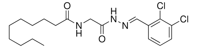 N-(2-(2-(2,3-DICHLOROBENZYLIDENE)HYDRAZINO)-2-OXOETHYL)DECANAMIDE AldrichCPR