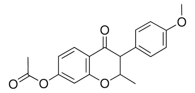 3-(4-methoxyphenyl)-2-methyl-4-oxo-3,4-dihydro-2H-chromen-7-yl acetate AldrichCPR