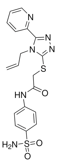 2-{[4-ALLYL-5-(2-PYRIDINYL)-4H-1,2,4-TRIAZOL-3-YL]SULFANYL}-N-[4-(AMINOSULFONYL)PHENYL]ACETAMIDE AldrichCPR