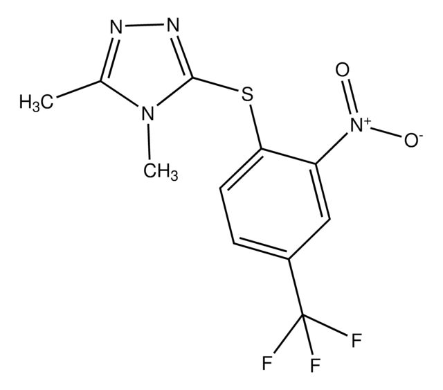 3,4-Dimethyl-5-(2-nitro-4-(trifluoromethyl)phenylthio)-4H-1,2,4-triazole