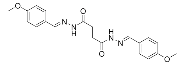 N'(1),N'(4)-BIS(4-METHOXYBENZYLIDENE)SUCCINOHYDRAZIDE AldrichCPR