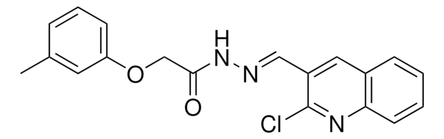 N'-((2-CHLORO-3-QUINOLINYL)METHYLENE)-2-(3-METHYLPHENOXY)ACETOHYDRAZIDE AldrichCPR