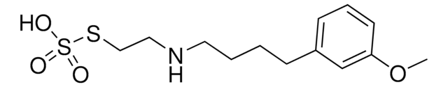 S-(2-[[4-(3-Methoxyphenyl)butyl]amino]ethyl) hydrogen thiosulfate AldrichCPR