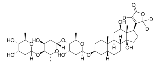 Digoxin-21,21,22-d3 &#8805;95 atom % D, &#8805;90% (CP)