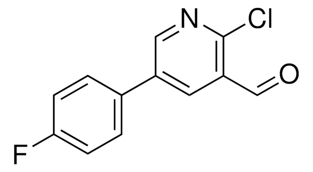 2-Chloro-5-(4-fluorophenyl)pyridine-3-carbaldehyde AldrichCPR