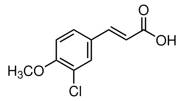 3-Chloro-4-methoxycinnamic acid 97%