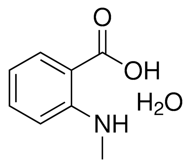 2-METHYLAMINO-BENZOIC ACID, HYDRATE AldrichCPR