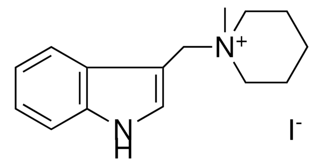 1-(1H-INDOL-3-YLMETHYL)-1-METHYL-PIPERIDINIUM, IODIDE AldrichCPR