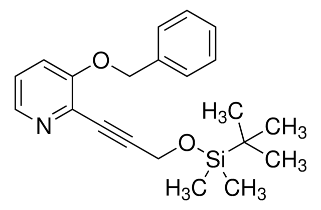 3-(Benzyloxy)-2-(3-((tert-butyldimethylsilyl)oxy)prop-1-yn-1-yl)pyridine AldrichCPR