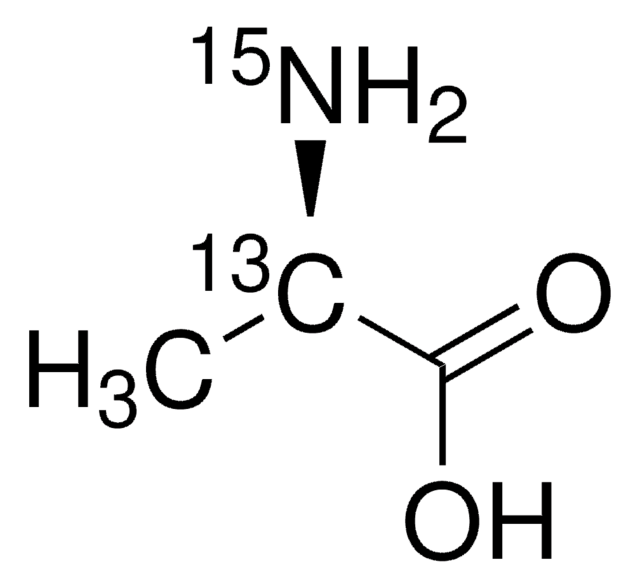 L-Alanin-2-13C,15N 99 atom % 13C, 98 atom % 15N