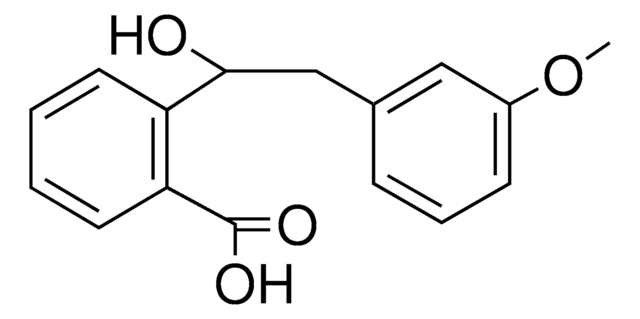 2-[1-hydroxy-2-(3-methoxyphenyl)ethyl]benzoic acid AldrichCPR