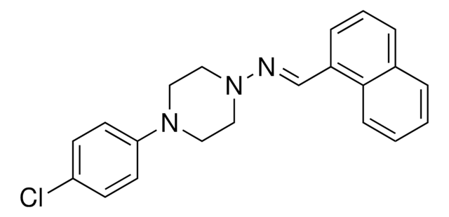 (4-(4-CHLORO-PHENYL)-PIPERAZIN-1-YL)-NAPHTHALEN-1-YLMETHYLENE-AMINE AldrichCPR