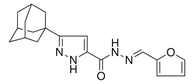 5-ADAMANTAN-1-YL-2H-PYRAZOLE-3-CARBOXYLIC ACID FURAN-2-YLMETHYLENE-HYDRAZIDE AldrichCPR