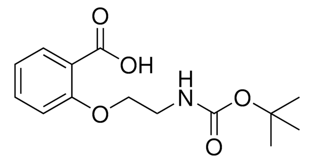 2-{2-[(tert-Butoxycarbonyl)amino]ethoxy}benzoic acid AldrichCPR