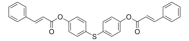 3-PHENYL-ACRYLIC ACID 4-(4-(3-PHENYL-ACRYLOYLOXY)-PHENYLSULFANYL)-PHENYL ESTER AldrichCPR